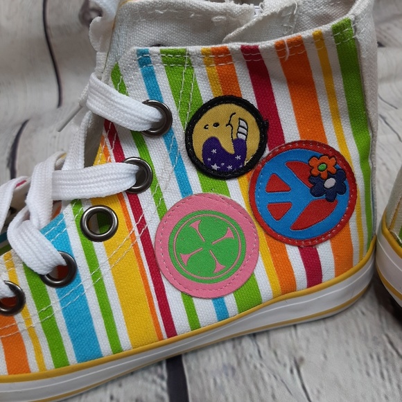 Colorful shoes, size 5.5 - Picture 4 of 8